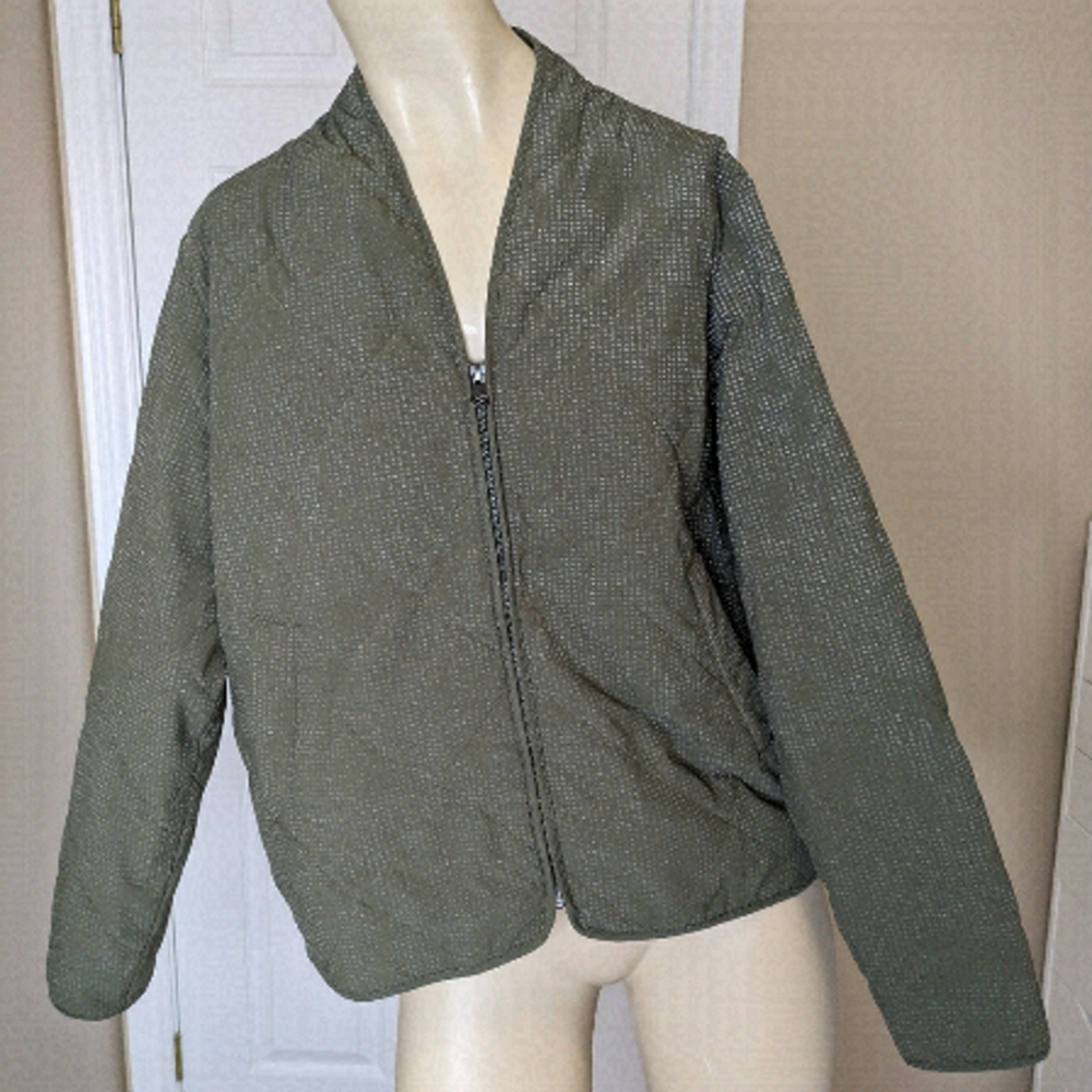Kit and Ace quilted bomber jacket